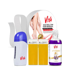 Viva Professional Complete Waxing Kit for Hair Removal -dayjour - body waxing kit- hair removal waxing kit