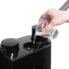 Viva Professional Hot & Cold Face Steamer Black  Dual Pipe Design for Salon & Spa Use - Facial steamer - face steamer for salon - Dayjour - UAE - Salon equipment Saudi Arabia