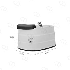 Pedicure footbath with jet basin Small jacuzzi