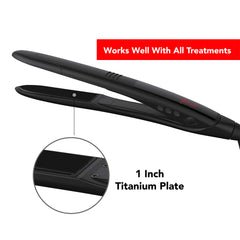 Mariani Professional Hair Iron Straightener Black - hair styling tools - styling tool - salon - spa - hair straightener - hair care - Mariani - hair care - Dayjour - Abu Dhabi - UAE - offer sale