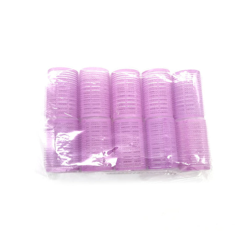Plastic Hair Rollers #7 Self Grip Curlers 10pcs - dayjour