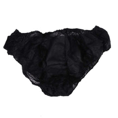 Disposable panty black for spa - disposable spa items - salon disposable panty - dayjour