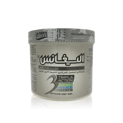 Elegance Triple Action Styling Hair Gel Silver 1000ml - hair gel - hair products - salon hair products - dayjour