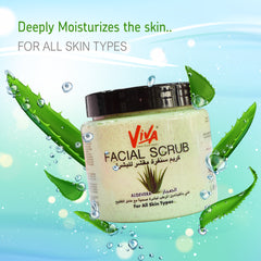 Facial scrub (Aloe Vera) 500g - Dayjour