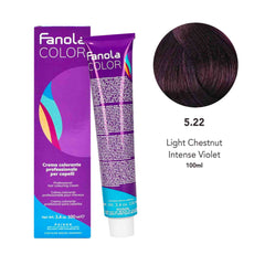 Fanola Coloring cream 5.22 Light Chestnut Intense Violet - Dayjour