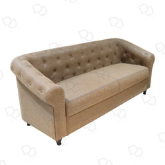 Reception Waiting Sofa Old Brown - reception sofa - dayjour