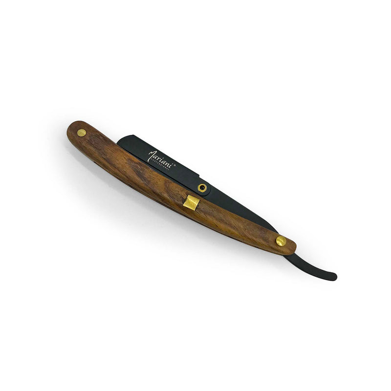 Barber Razor Stainless Steel With Wood Handle - salon razor - barber razor - Dayjour