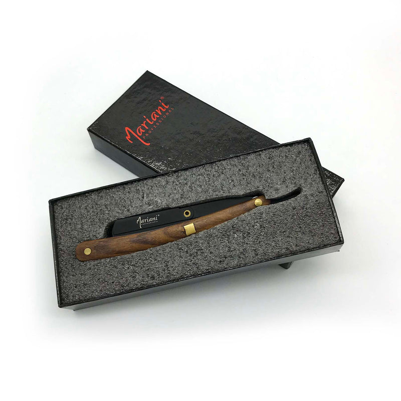 Barber Razor Stainless Steel With Wood Handle - salon razor - barber razor - Dayjour
