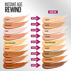 Maybelline New York, Instant Age Rewind Eraser Concealer 01 - Light