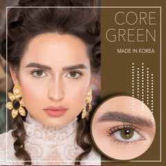 Naturel Natural Color Contact Lenses Core Green