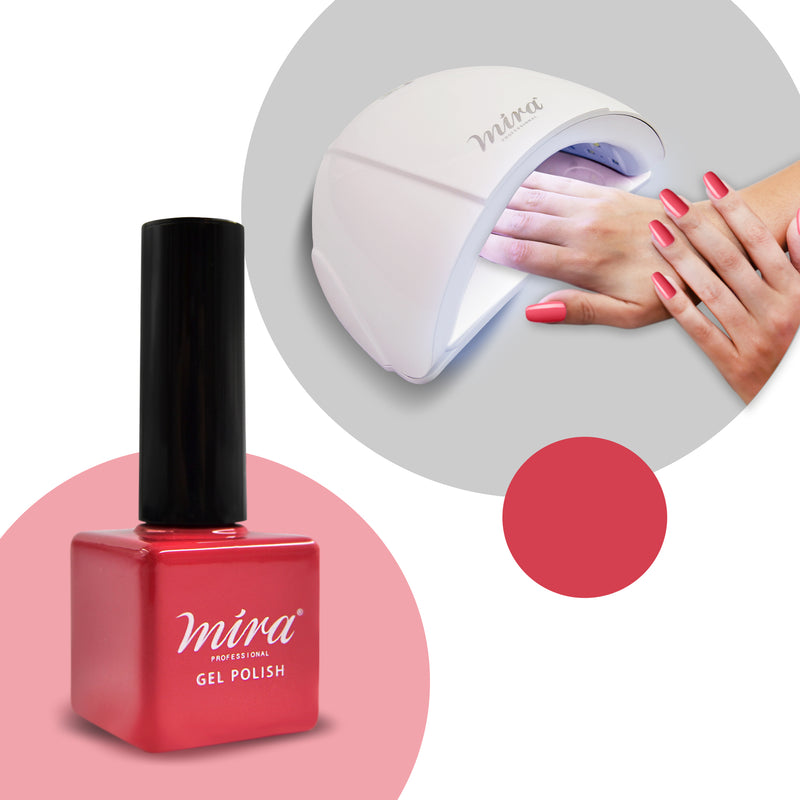 Nail Gel Polish Cherry Blossom Pink 10ml - dayjour