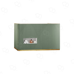 Reception Salon Counter Desk Green - salon & spa furniture - Dayjour - مكتب الاستقبال لصالون الاستقبال باللون الأخضر