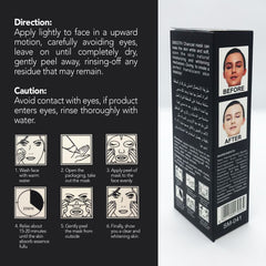 bamboo charcoal peel off mask - face care - charcoal mask - dayjour