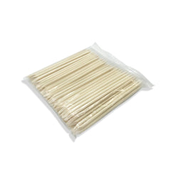 Yimart Orange Wood Sticks 100Pcs Nail Art Cuticle Pusher