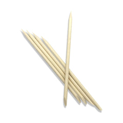 Yimart Orange Wood Sticks 100Pcs Nail Art Cuticle Pusher