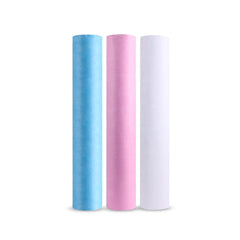 Disposable Non-Woven Bed Cover Roll - Dayjour- salon disposable bed cover -UAE-bed roll- bed cover- massage bed sheet- Abu Dhabi- white bed roll- salon- spa- clinic- pink bed roll- blue bed roll
