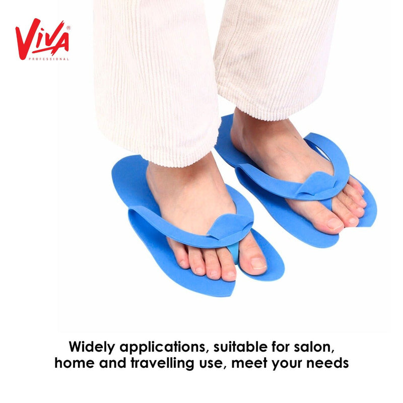 Disposable slippers For Pedicure spa foot bath nail salon (12 pairs) - Dayjour