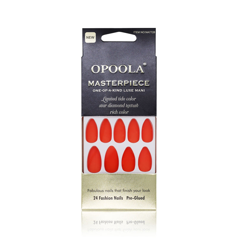 Opoola Pre Glued Fashion Nail Extension Nail Tips 24 Pieces - Dayjour