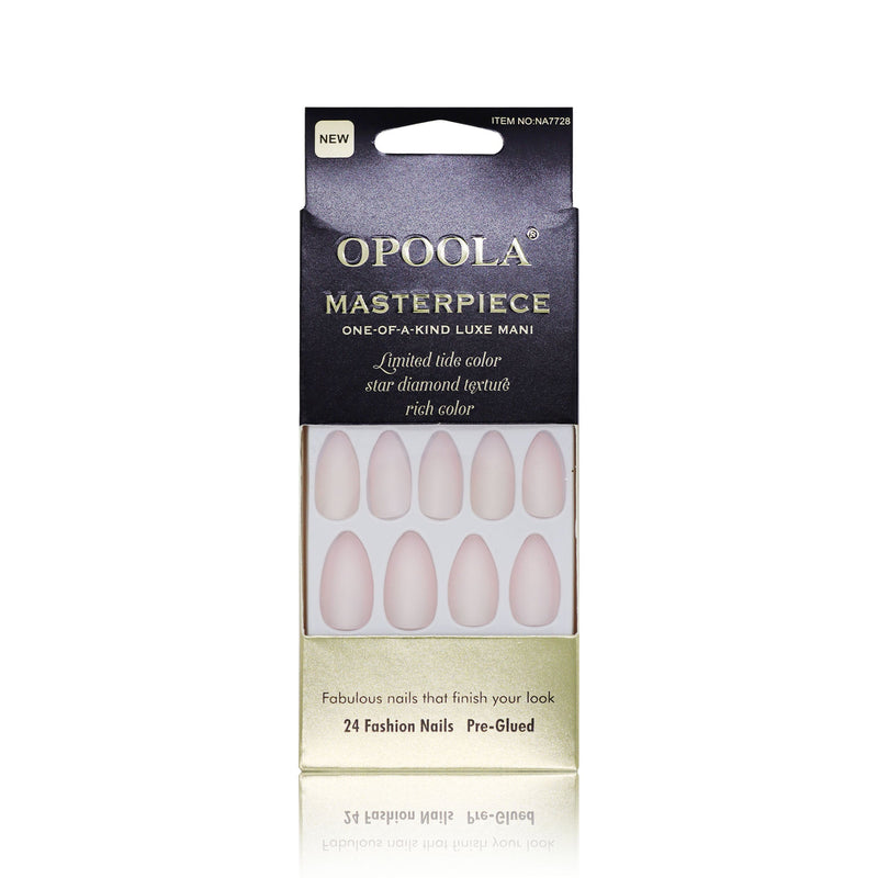 Opoola Pre Glued Fashion Nail Extension Nail Tips 24 Pieces - Dayjour