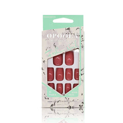 Opoola Reusable Pop On 12 Nails with Glue - Dayjour