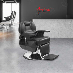 Professional Barber Gents Hair Cutting Chair Black - Dayjour