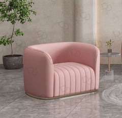 Reception Salon Sofa Small Pink - Dayjour