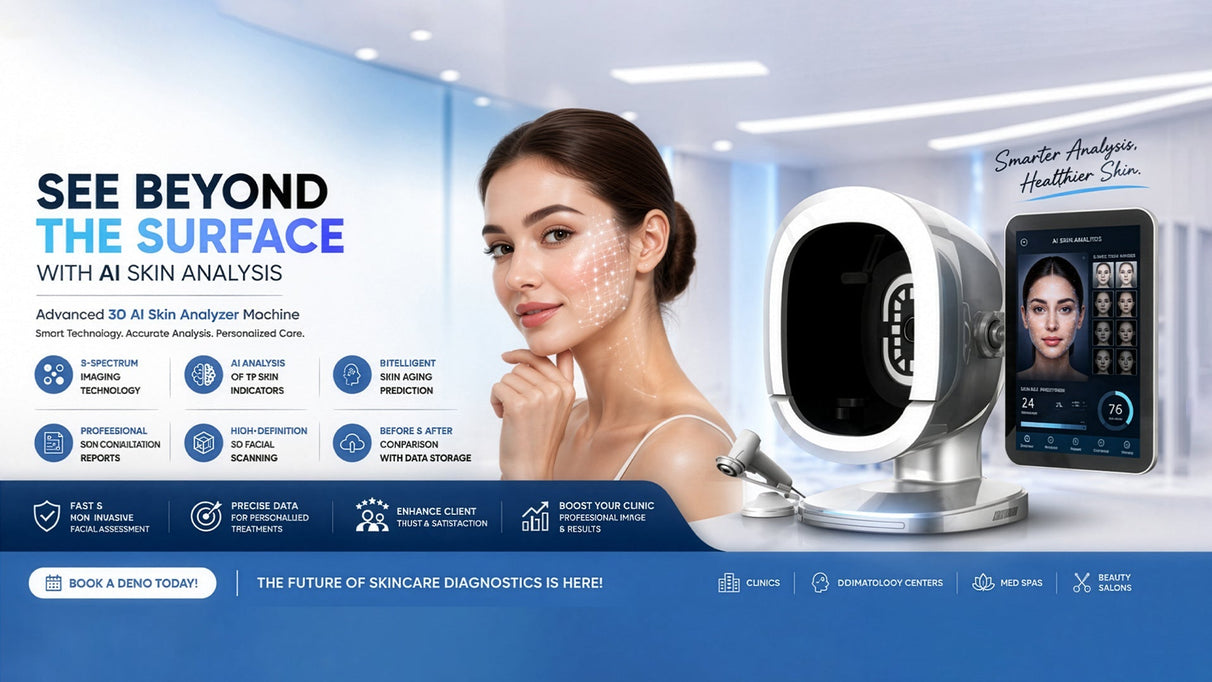 The Future of Professional Skincare: Why Every Modern Clinic Needs an AI-Powered 3D Skin Analyzer