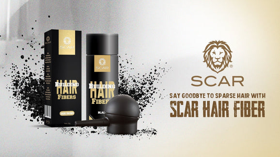 Say Goodbye to Sparse Hair With Our Scar Hair Building Fiber