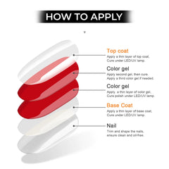 Mira Professional Gel Nail Polish Clear Base Coat 15ml - dayjour-nail base coat