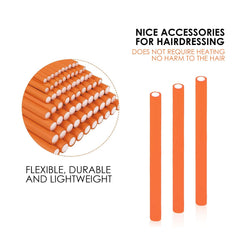 Professional Hair Curly Sponge Flex Rollers PU 271(10pcs) - dayjour