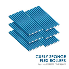 Professional Hair Curly Sponge Flex Rollers PU 270(10pcs) - dayjour