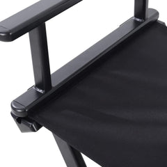 Makeup Chair Foldable Black MYT - makeup chair - dayjour 