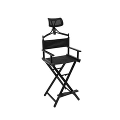 Makeup Chair Foldable Black MYT for Beauticians and Stylists - makeup chair - dayjour 