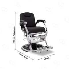 Barber Gents Salon Hair Cutting Chair Black -gents chair- hair cutting chair- barber chair- dayjour