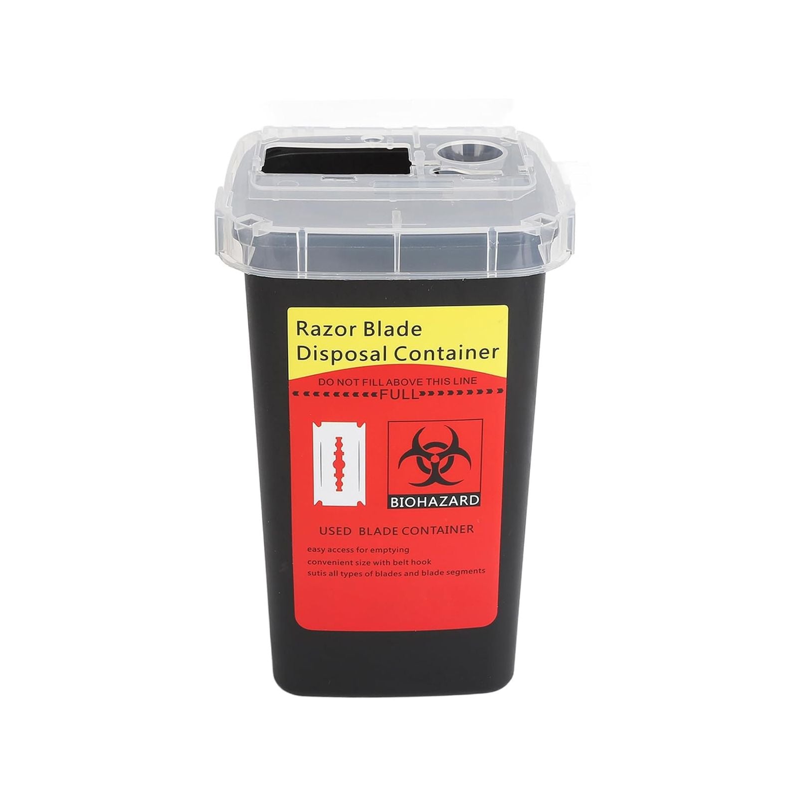 Barber Razor Blade Disposable Container Black – Dayjour