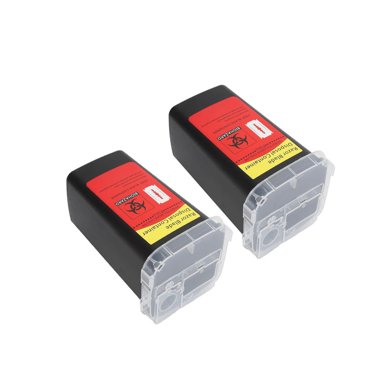 Barber Razor Blade Disposable Container Black – Dayjour