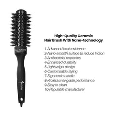 Mariani Nano Technology Ceramic + Ionic Hair Brush B69644XL - 32- dayjour