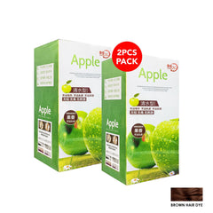 96H Apple Hair And Beard Dye Color Offer Pack -Brown(2pcs)