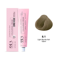 Anea Colouring Cream 8.1 Light Blonde Ash 100ml - Dayjour