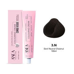 Anea Colouring Cream 3.N Dark Neutral Chestnut 100ml- Anea- hair color- dark neutral chestnut- hair styling- Dayjour- UAE- coloring cream