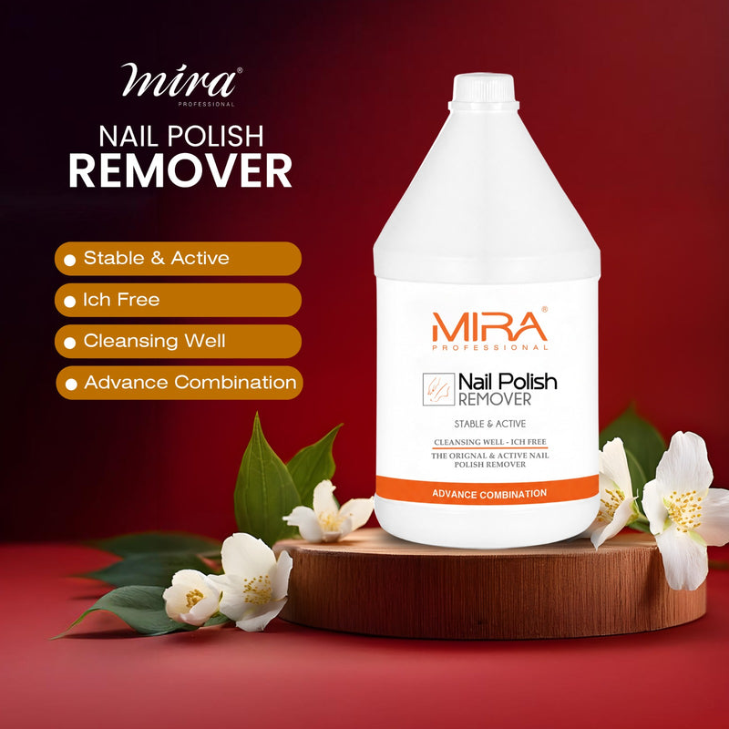 Nail Polish Remover Stable & Active - 3.78ltrs - mira - dayjour - Nail polish remover