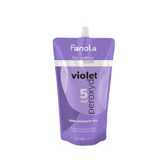 Fanola Color Violet Peroxide 5 Vol 1000ml — violet-tinted professional developer to neutralize yellow tones and enhance Fanola hair color results — Dayjour
