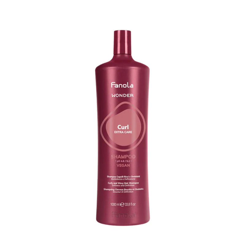 Fanola Wonder Curl Shampoo 1000ml – Nourishing curl care with Desert Date Oil - Dayjour - Fanola shampoo UAE