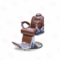 Gents Hair Cutting Chair Shine brown