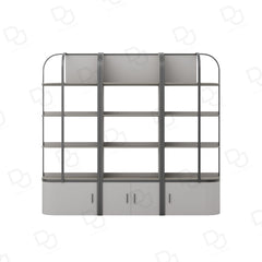 Grey Salon & Spa Product Display Rack – Professional Stand - Dayjour - UAE