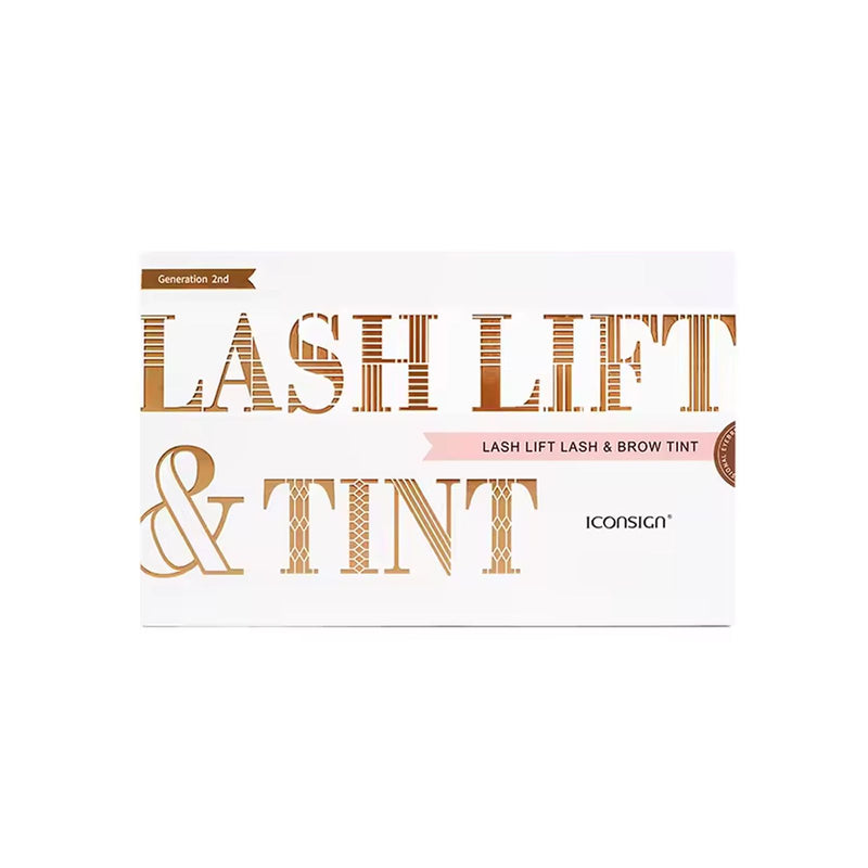 Iconsign Lash Lifting & Tint Kit – Fast Perm with Nutrition | Black/Brown - lash lift and tint - Dayjour - Lash lift kit - UAE
