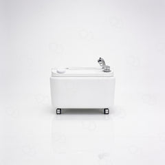 professional white foot spa bath basin with remote control for pedicure and spa treatments