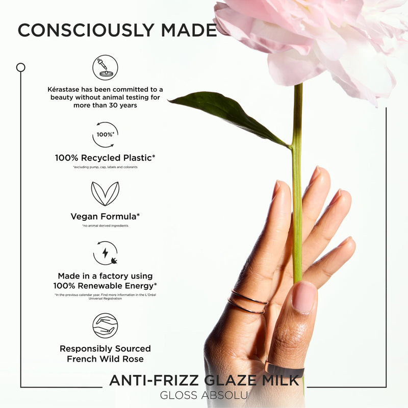Kérastase Gloss Absolu Anti-Frizz Glaze Milk All-In-1 Hair Spray 190ml - Kerastase UAE, Kerastase Gloss Absolu - Anti Frizz Spray UAE - Hair Heat Protection Spray - Leave In Hair Spray - Hair Smoothing Spray - Hair Shine Spray