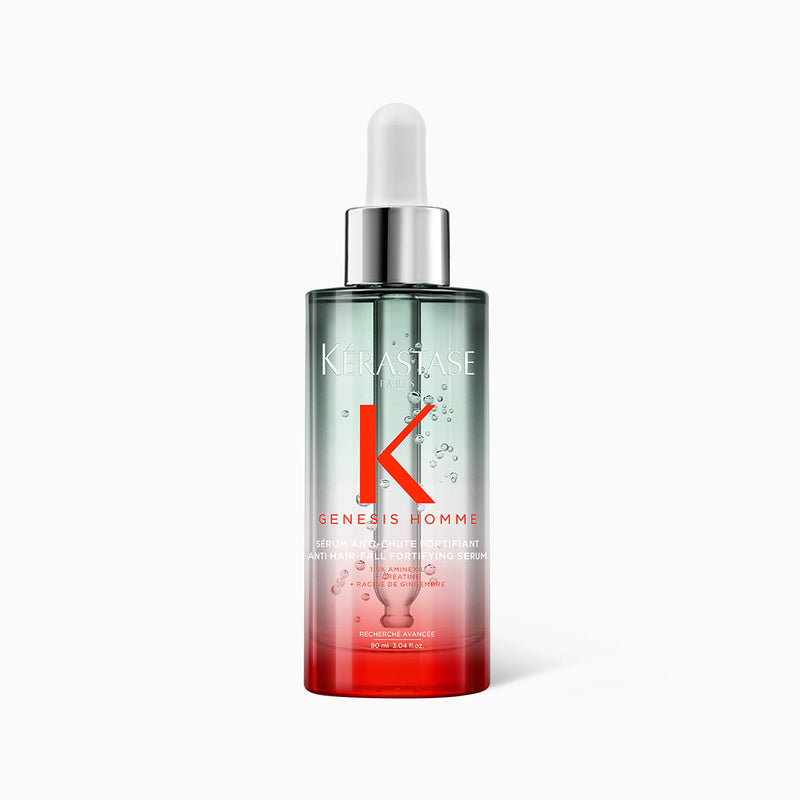 Kérastase Genesis Men Anti-Hair Fall Fortifying Serum 90ml for weakened thinning hair - Kérastase Genesis Men Serum - Kérastase Anti-Hair Fall Serum - Kérastase Genesis Men 90ml - Kérastase hair fall serum - anti hair fall serum for men - fortifying hair serum - hair thinning serum - serum for weakened hair - Kérastase Aminexil serum - Kérastase Genesis serum 90ml - men's hair fall treatment - scalp fortifying serum - Kérastase hair care - Dayjour