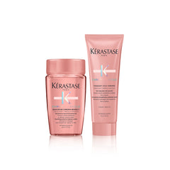 Kerastase Chroma Absolu Shampoo and Conditioner Travel Size Package - kerastase uae - dayjour - chroma absolu travel pack - chroma absolu Abu Dhabi